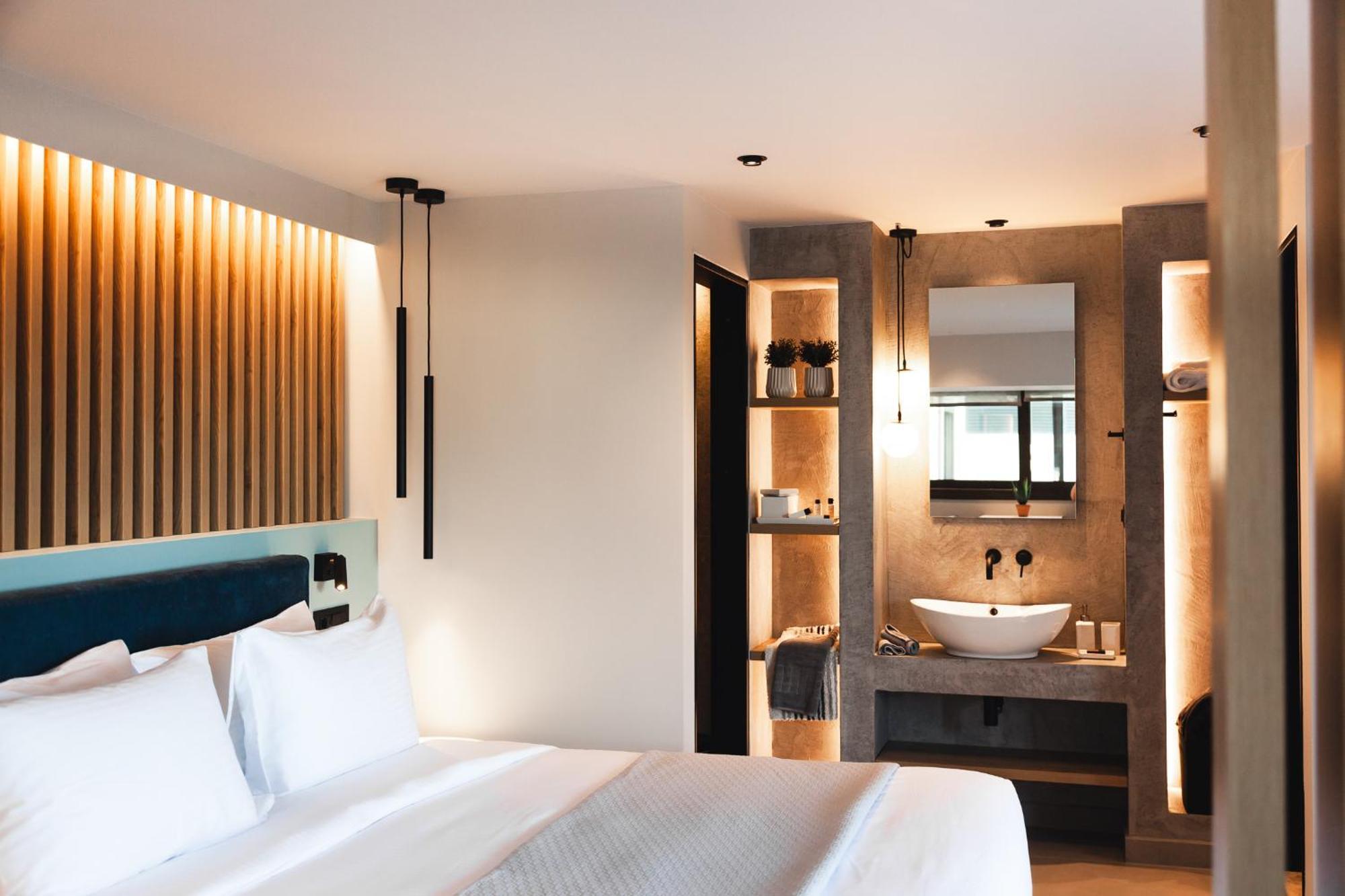 Orama Luxury Suite 3 Bedrooms With Private Pool Herszonisszosz Kültér fotó