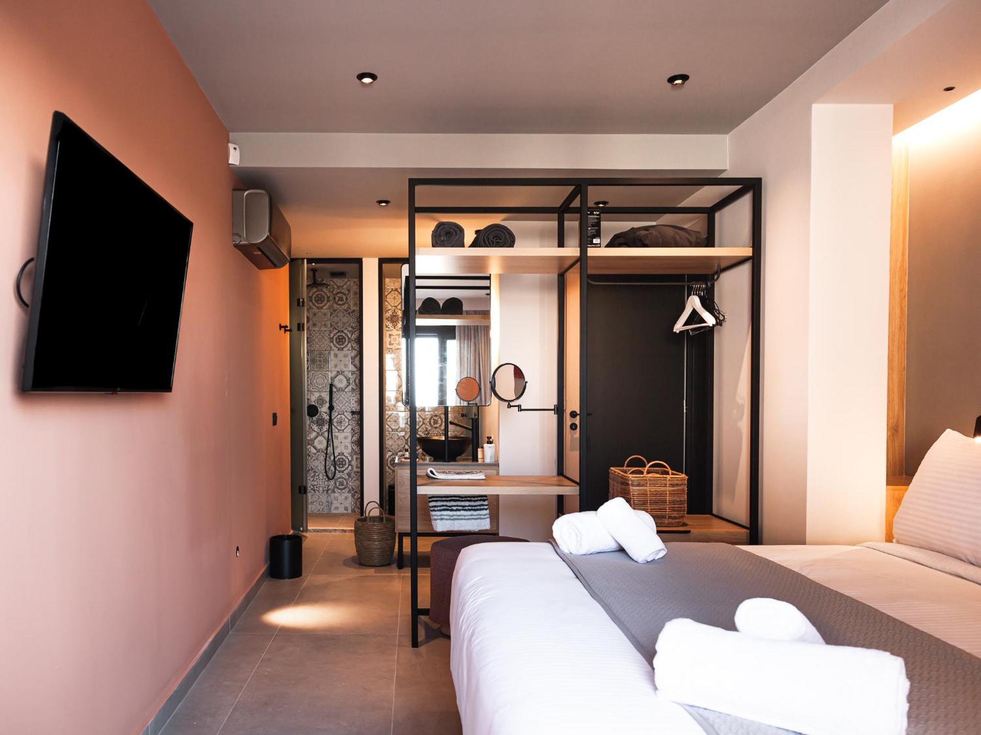 Orama Luxury Suite 3 Bedrooms With Private Pool Herszonisszosz Kültér fotó